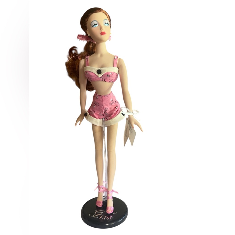 The Gene Marshall doll is a collectible fashion doll inspired by Hollywood's Gol